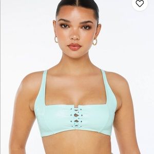 Savage fenty light blue galaxy bra size 32 A , never worn still in packaging